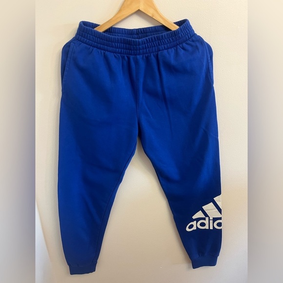 adidas Other - Adidas Blue Sweatpants with Elastic Waistband